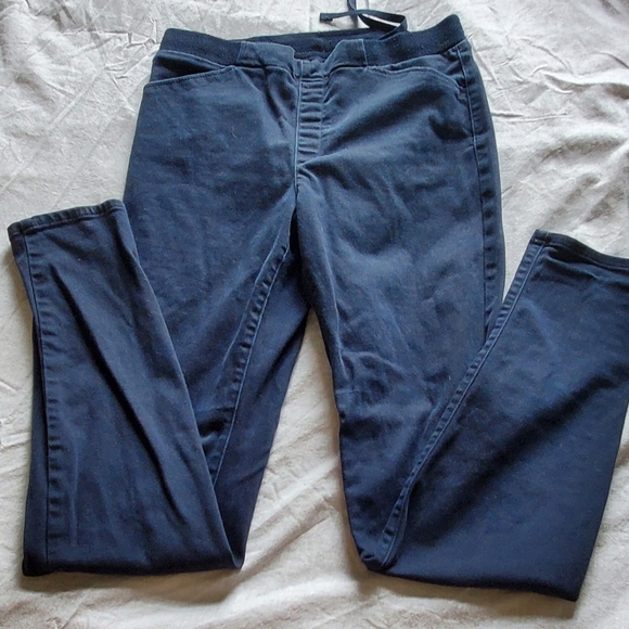 Uniqlo Elastic Waist Pants, Size S, Blue - Picture 1 of 4